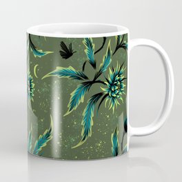 Queen of the Night - Green Coffee Mug