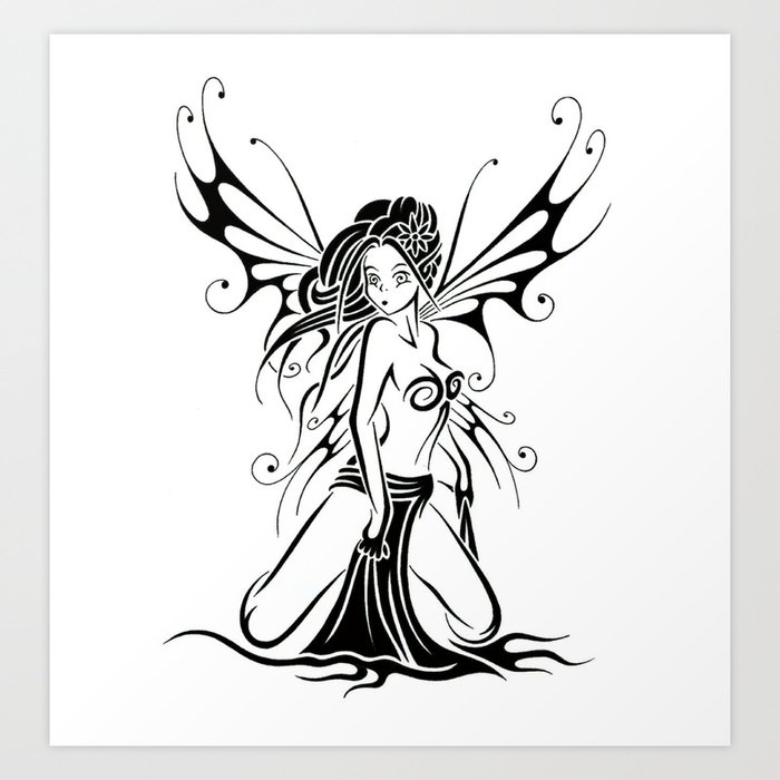 gothic angel drawings