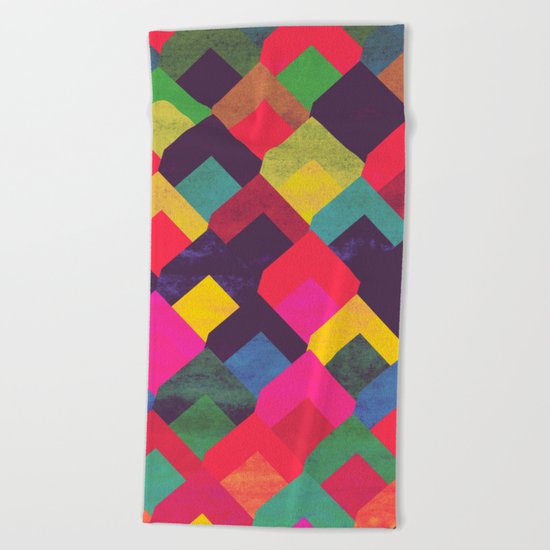 colour + pattern 11 Beach Towel