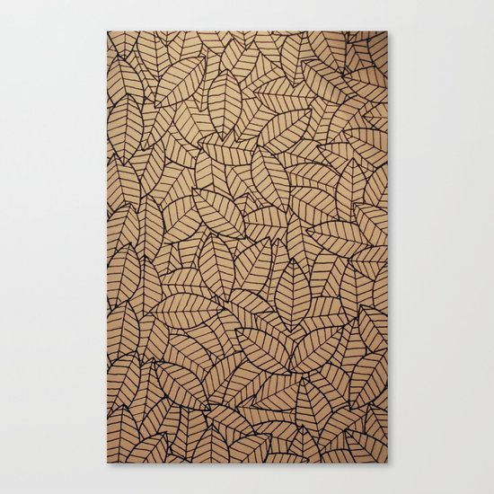 Lots-o-Leaves Canvas Print