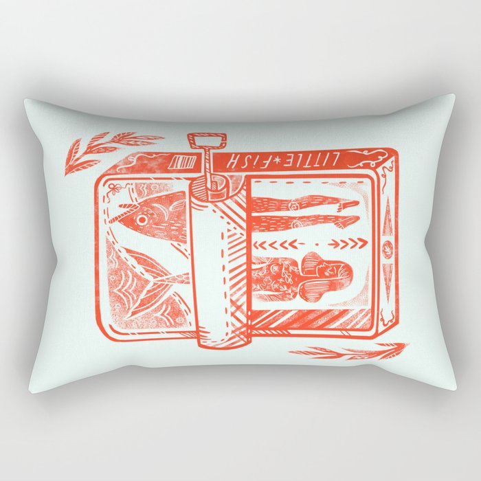 Little Fish Rectangular Pillow