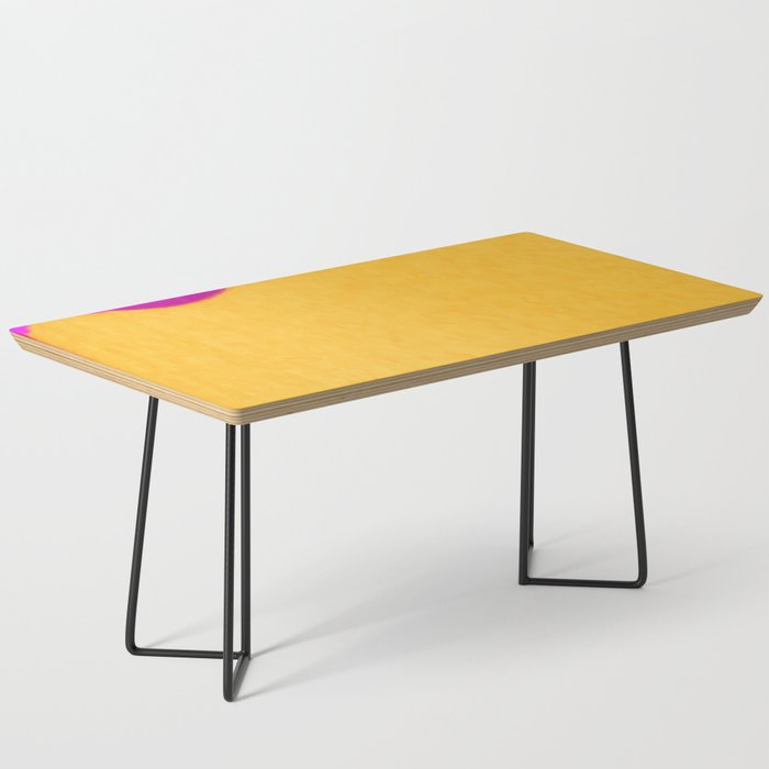 Yellow Pink Coffee Table