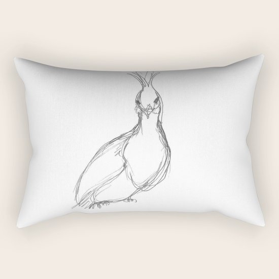 Bird Rectangular Pillow