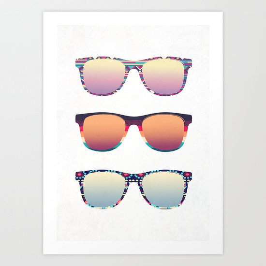 PUT YOUR GLASSES ON ... Art Print
