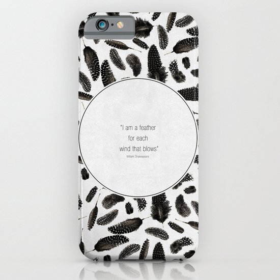 A feather for each wind that blows iPhone & iPod Case