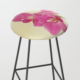 Pink Orchid Bar Stool