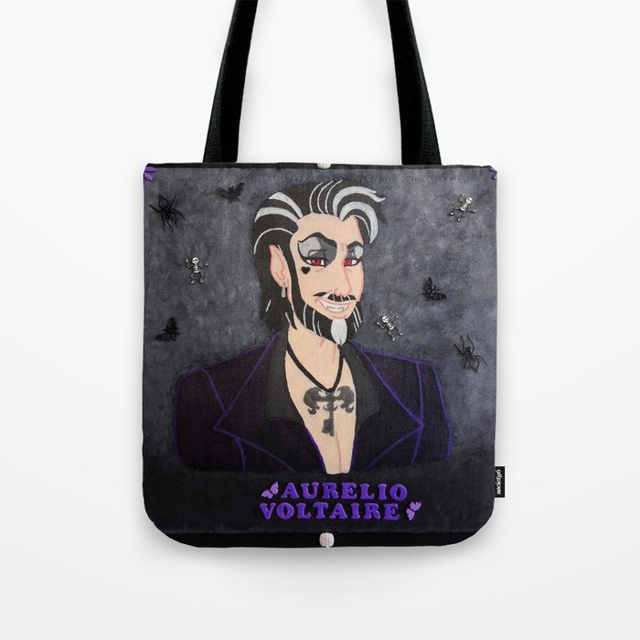 Aurelio Voltaire in Don Bluth's Art Style Tote Bag by Jareth King