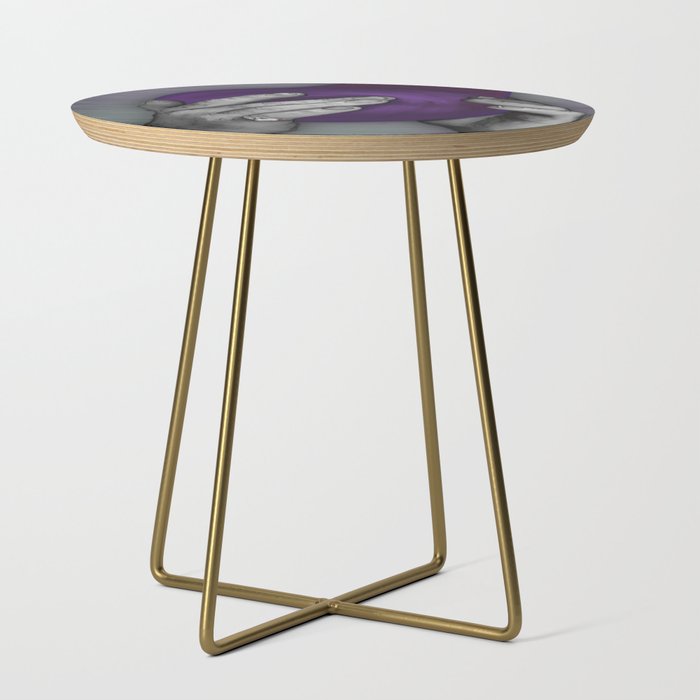 Unsolicited Eggplant Side Table