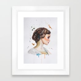 Lacey Framed Art Print