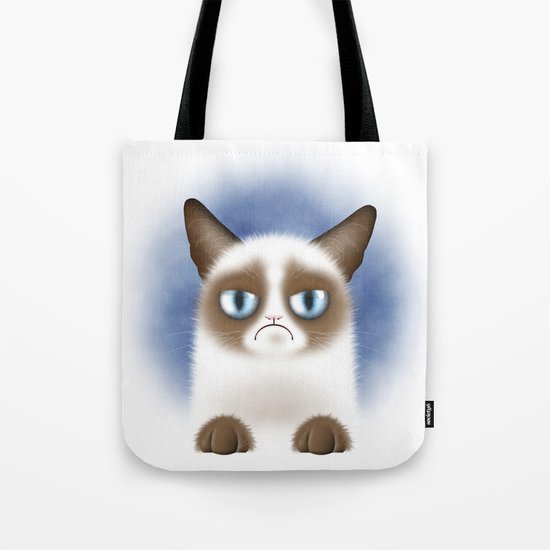 Nope (Grumpy Cat) Tote Bag