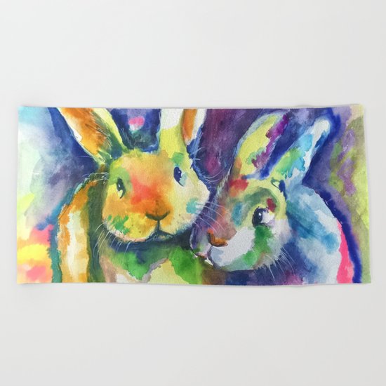 Bunny Pals Beach Towel