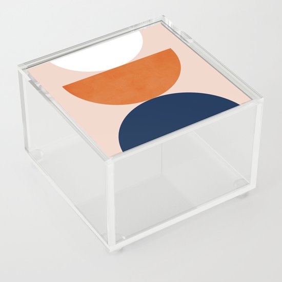 Abstraction_Balance_Minimalism_001 Acrylic Box by forgetme | Society6