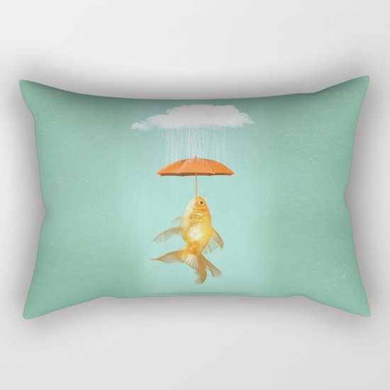 Fish Cover Rectangular Pillow
