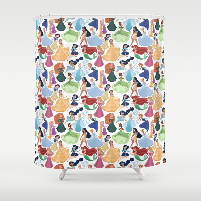 Forever Princess Shower Curtain