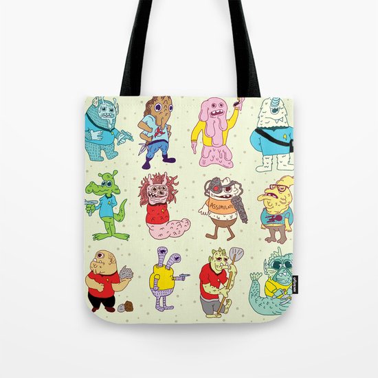 Monster Trek Rally Tote Bag