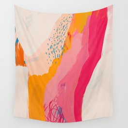 Abstract Line Shades Wall Tapestry
