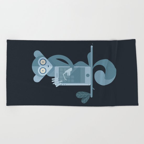 i-Aye Beach Towel