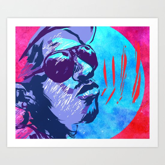 "Vicious Lies and Dangerous Rumors" by Austin James Art Print