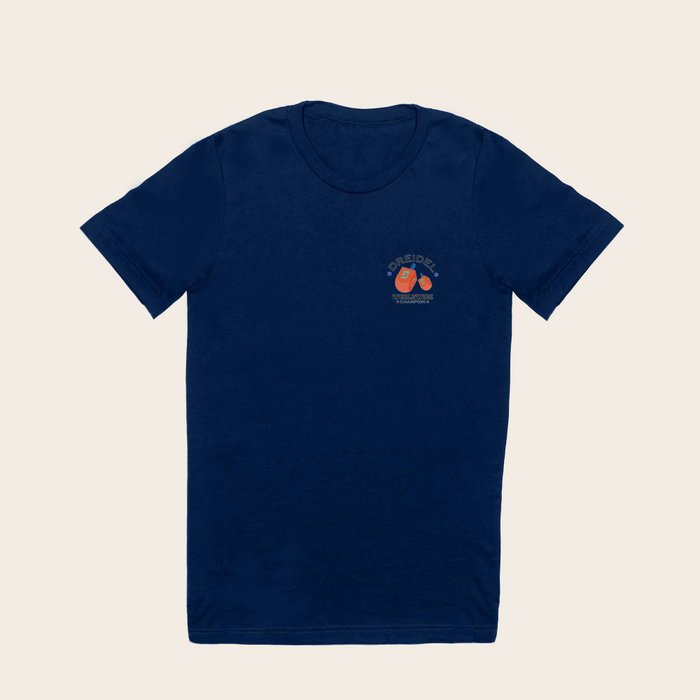 Dreidel Worldwide Champion Cute Hanukkah T Shirt by The Perfect