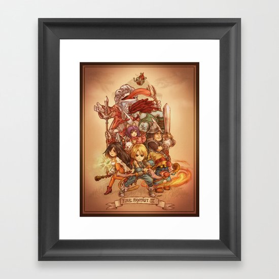 Final Fantasy IX Framed Art Print