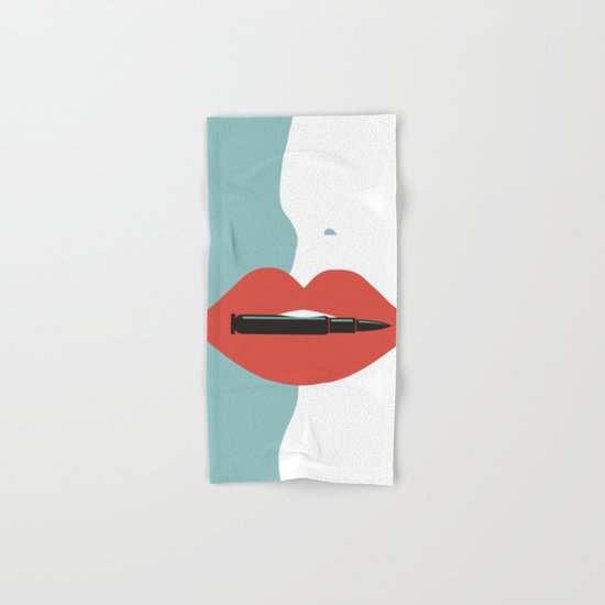 Bite the bullet Hand & Bath Towel