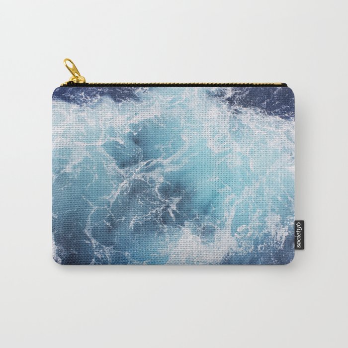 Ocean Waves Carry-All Pouch