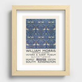 Art Exhibition pattern (1874) William Morris Recessed Framed Print