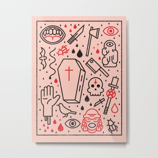 Good Clean Horror Metal Print