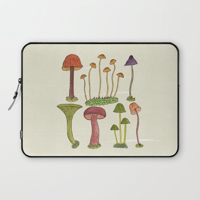 Mushrooms  Laptop Sleeve