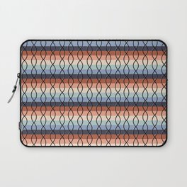 Vintage DNA - Black on Rainbow  Laptop Sleeve