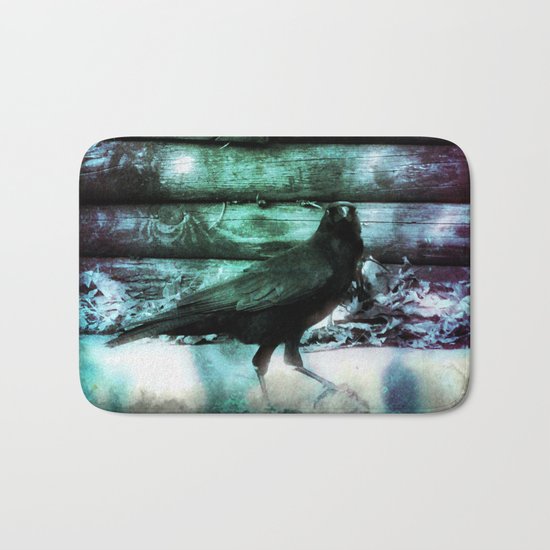 I Am Crow Bath Mat