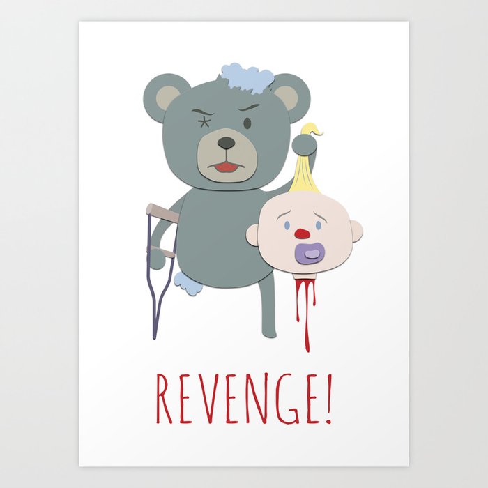 Revenge Art Print