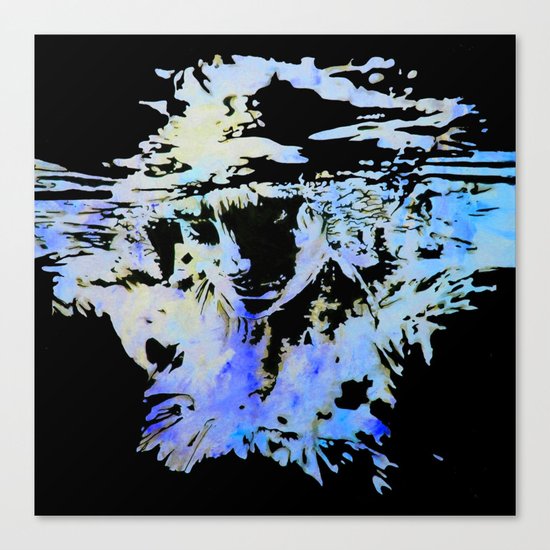 UNDER WATER Canvas Print