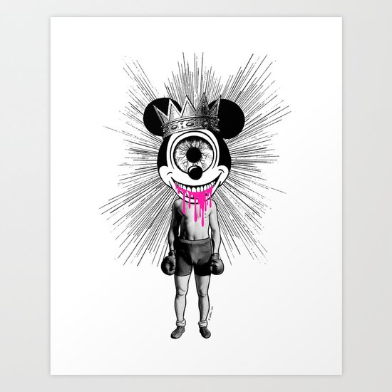 Fu…cked Up Celebrity Art Print