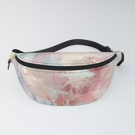 Mixing mood acrylic abstract painting  Fanny Pack