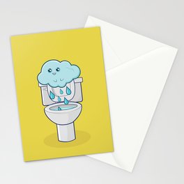 Bathroom Break Stationery Cards