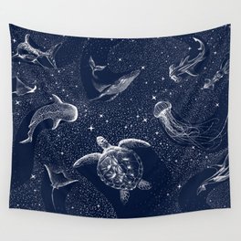 Cosmic Ocean Wall Tapestry