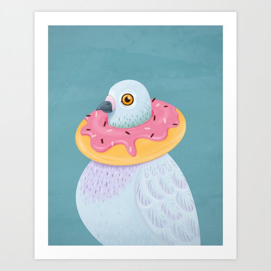 Dovenut Art Print
