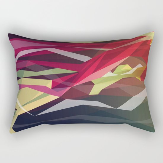 Running Man Rectangular Pillow
