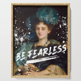 Be Fearless Serving Tray