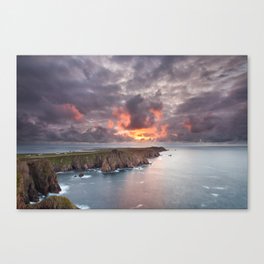 Tory Island sunset | Ireland Canvas Print