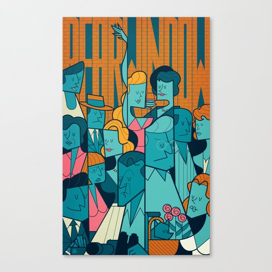 Rear Window Canvas Print