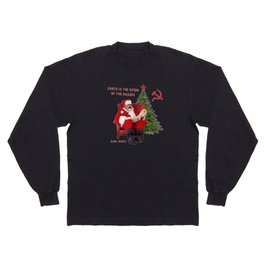 Karl Marx Santa Long Sleeve T-shirt