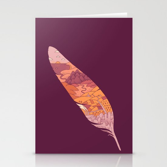 The Journey South Stationery Cards