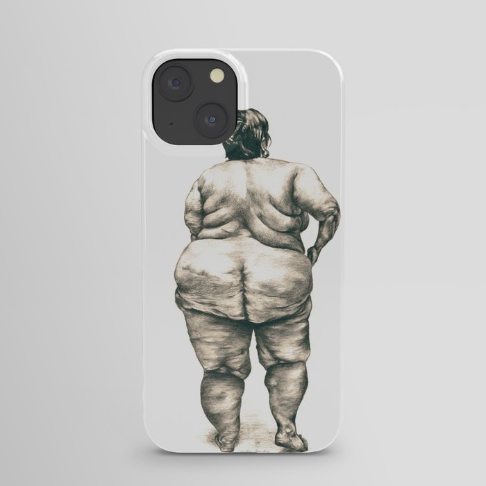 Woman in Shower iPhone Case