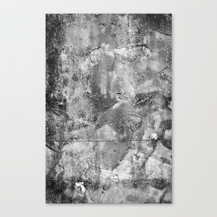 Abstract Concrete Grunge Canvas Print