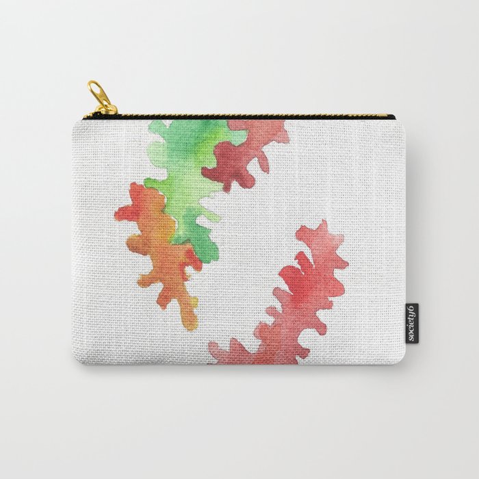 Minimalist Art Abstract Art Watercolor Painting Matisse Inspired | Becoming Series || Prudence Carry-All Pouch