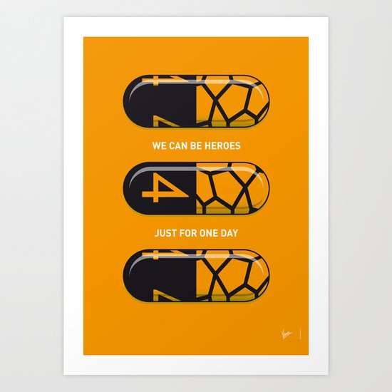 My SUPERHERO PILLS - The Thing Art Print