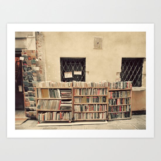 Old Books Art Print