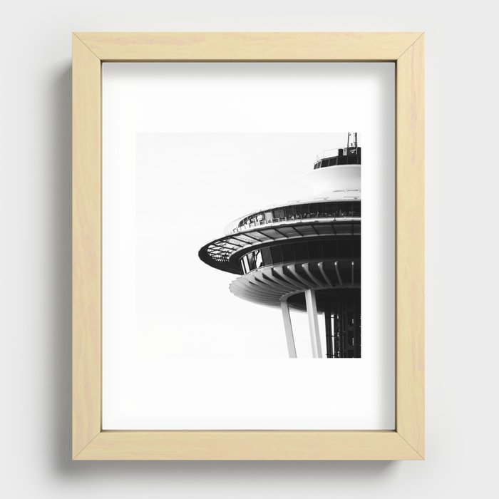 Seattle Love Recessed Framed Print